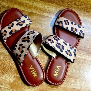 Mia sandals leopard
